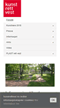 Mobile Screenshot of kunstrettvest.no
